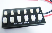 F04655 1 À 12 Cellules Parallèle Conseil Frais Pour 3.7 V MCP X Walkera RC hélicoptère Lipo batterie AKKU