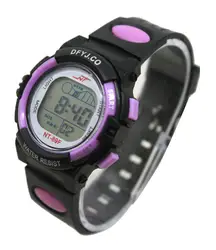 5001 для девочек и мальчиков светодио дный свет наручные часы будильник Дата Цифровые многофункциональные спортивные дропшиппинг Новое