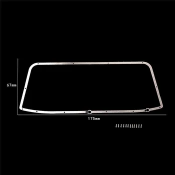 

Front Windshield Border Metal Frame Sticker For TRAXXAS TRX-4 RC4WD Chevrolet K5 Blazer RC Car Model Accessories