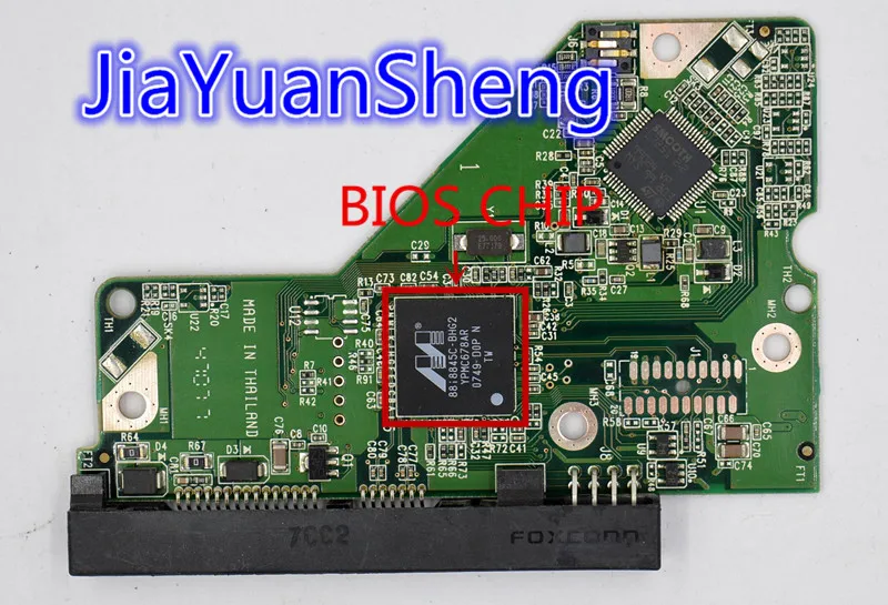 Hdd Pcb 2060701537003 Rev a 2060 701537 003 2061-701537-g00 2061-701537-e00-y06-h00 Wd2500aajs Wd3200aajs