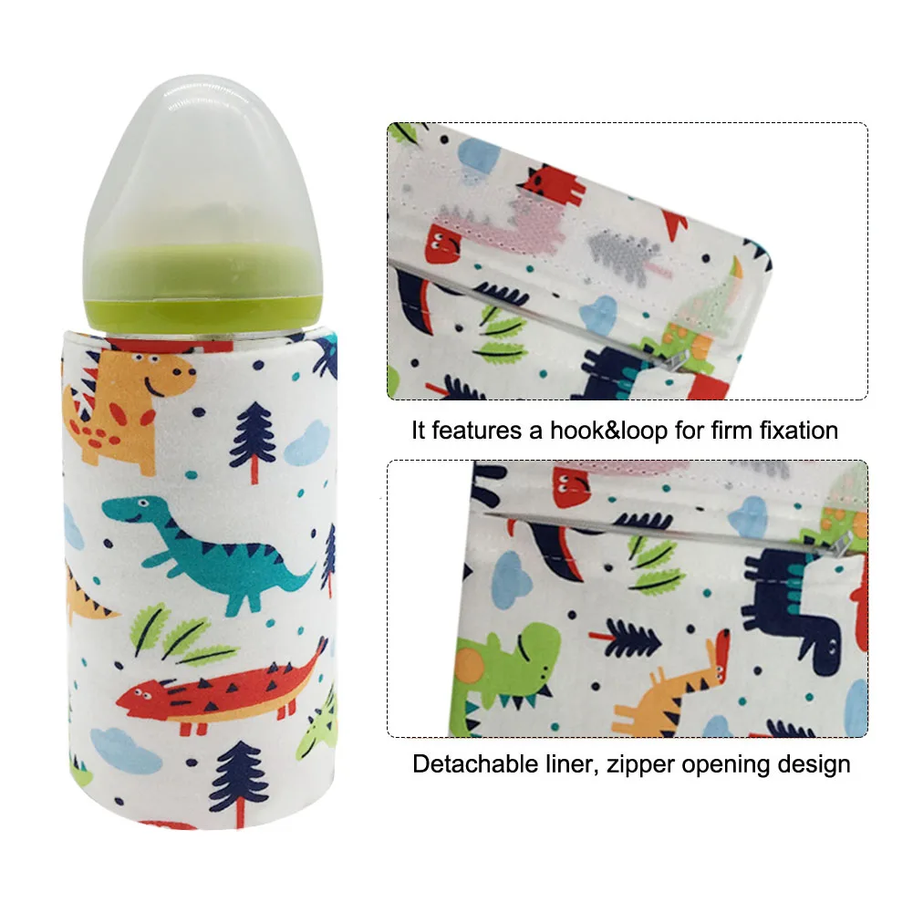 Usb бутылка изоляционная крышка портативный открытый постоянная температура бутылки молока грелка крышка удобно использовать для ребенка