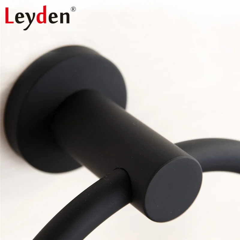 Настенное кольцо для полотенец из нержавеющей стали 304|towel ring|black towel ringsbathroom accessories