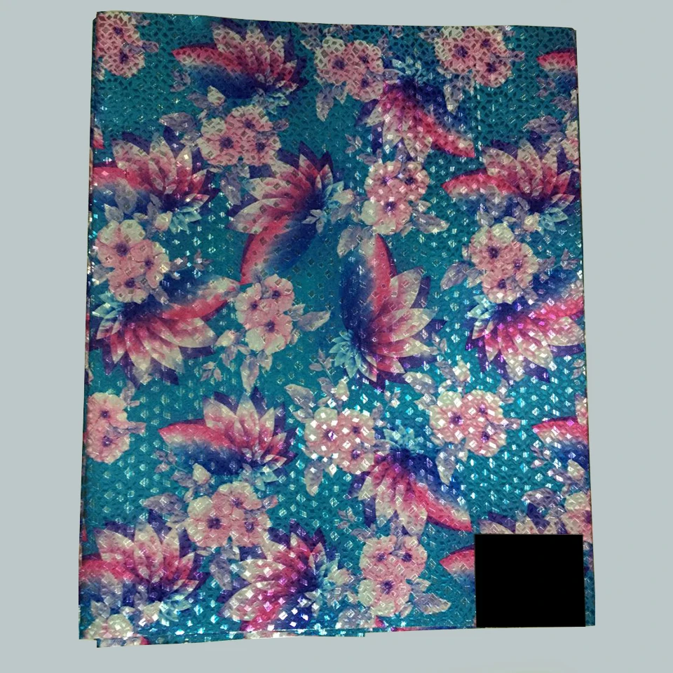 

Latest african style head tie,blue flower nigeria headtie,Ichafu,Fila,African wedding gele sego 2 pcs/pack LXLH6-5