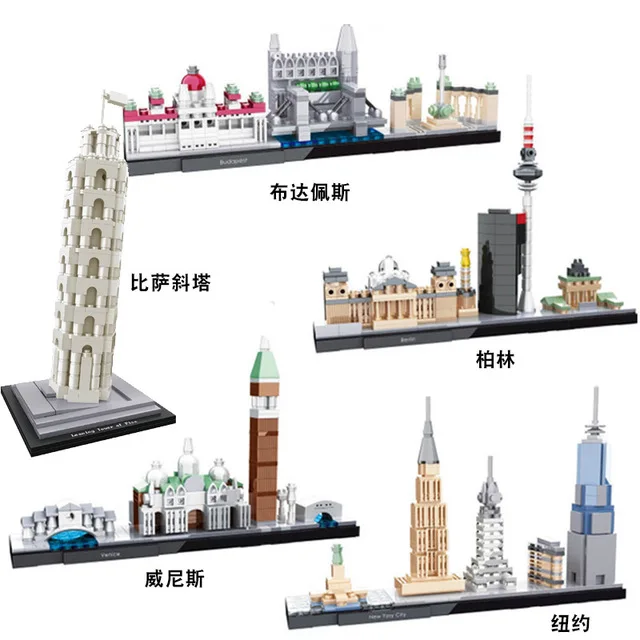 legoE Architecture 21028 - New York City, Skyline Collection, Building
Blocks Price $18.00