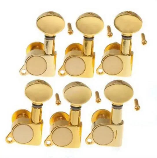 

1set 6L tunning pegs Tuners Machine Heads Gold High Quality