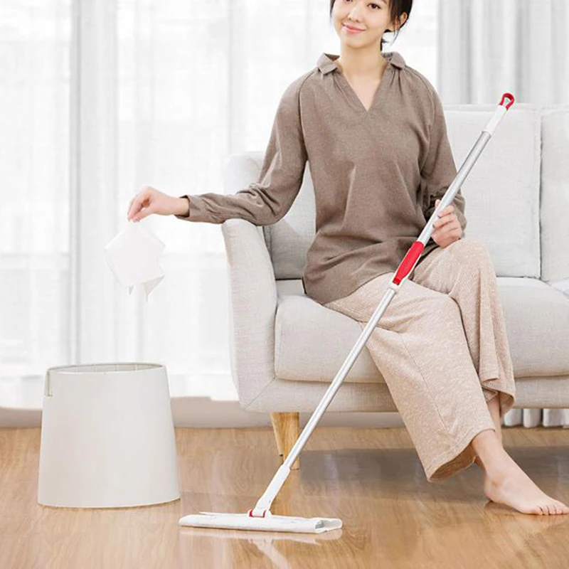 

Floor Mop Pads 360 Degree Hand Mop Non-woven Disposable Cleaning Mop from Xiaomi youpin Household Cleaning Tools