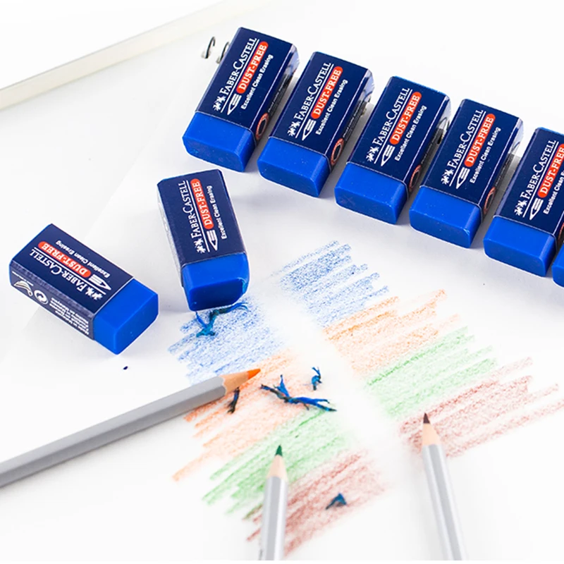 Ластик LifeMaster Faber Castell без пыли синий ластик специально разработанный для