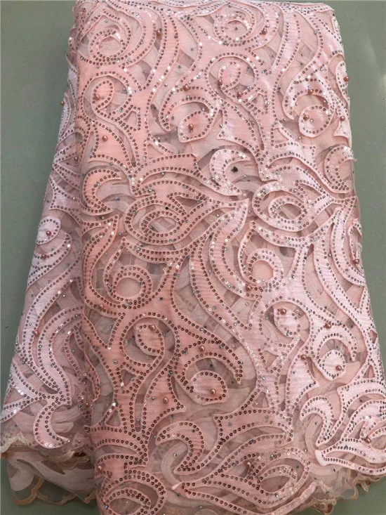 

French Net Lace 2019 Latest African velvet Lace Fabric With Embroidery Mesh Tulle Lace Fabric High Quality Nigerian Lace