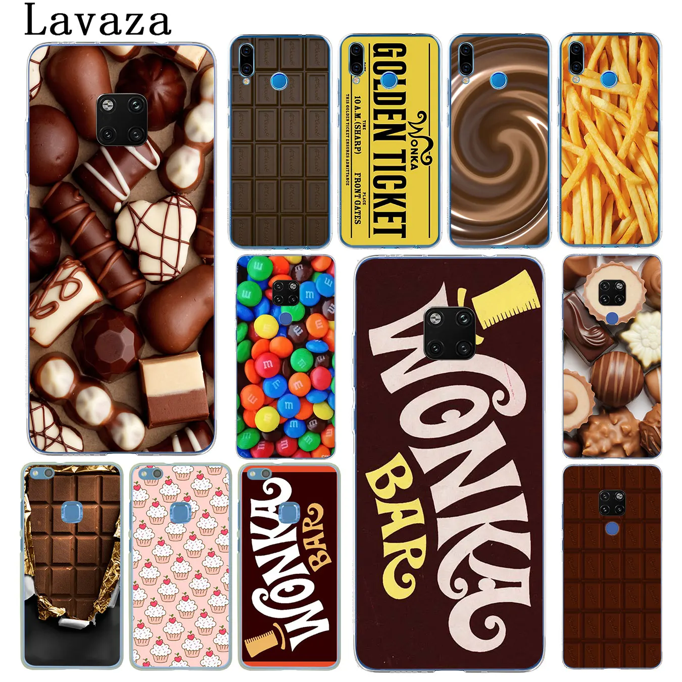 Чехол для телефона Lavaza Willy с изображением шоколада wonka Candy Bar Huawei Mate 30 10 20 Pro Lite Nova 5I 4