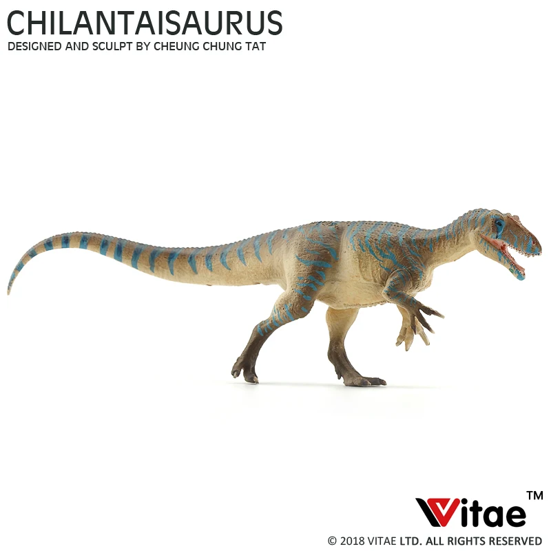 2018 жизненная модель динозавра Юрского периода животного Chilantaisaurus Tashuikouensis