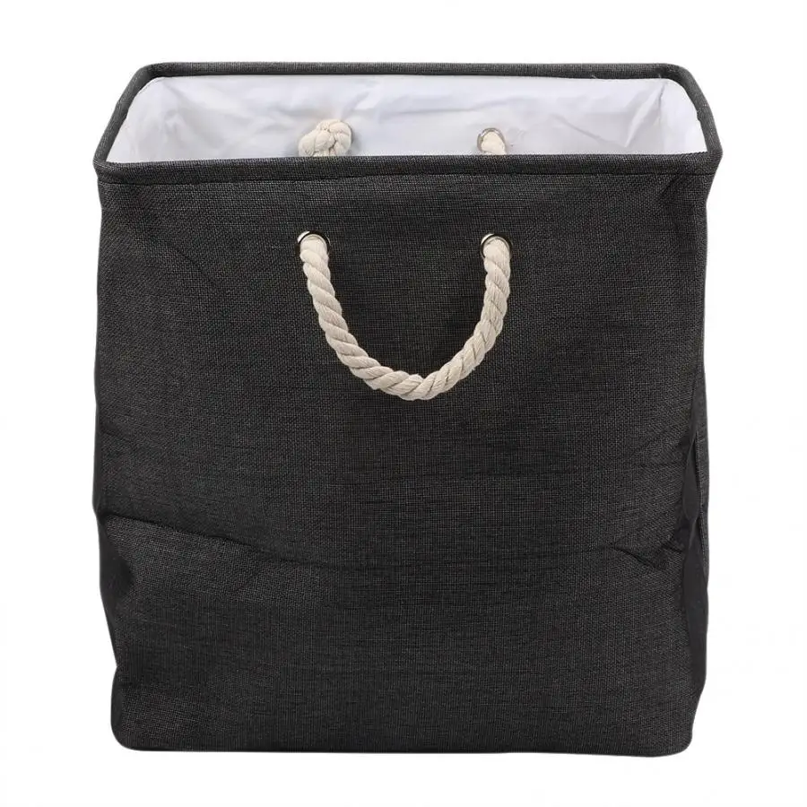 Large Capacity Foldable Laundry Basket Home Kids Toy Storage Box Bins Clothes Sundries Storage Basket Organizer