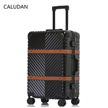 CALUDAN 2" 24" 2" дюймов PC abs-пластик USB интерфейс перезаряжаемый Дорожный чемодан kinder tas дизайнерский чемодан на колесиках