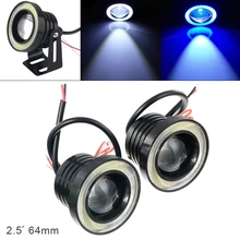 2pcs 2.5 Inch Car Fog Lamp 64MM 12V 1200LM DRL Car LED Angel Eye Fog Lamp COB Diaphragm Daytime Running Light for Car Vehicles 2pcs 2.5 Inch Car Fog Lamp 64MM 12V 1200LM DRL Car LED Angel Eye Fog Lamp COB Diaphragm Daytime Running Light for Car Vehicles