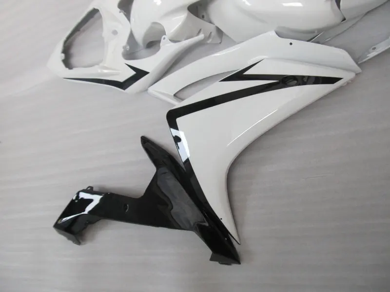 Мотоциклетный вставной обтекатель комплект для YAMAHA YZFR1 07 08 YZF R1 YZF1000 2007 2008 ABS белая черная обшивка для мотоцикла, финиш гель+ подарки YK28