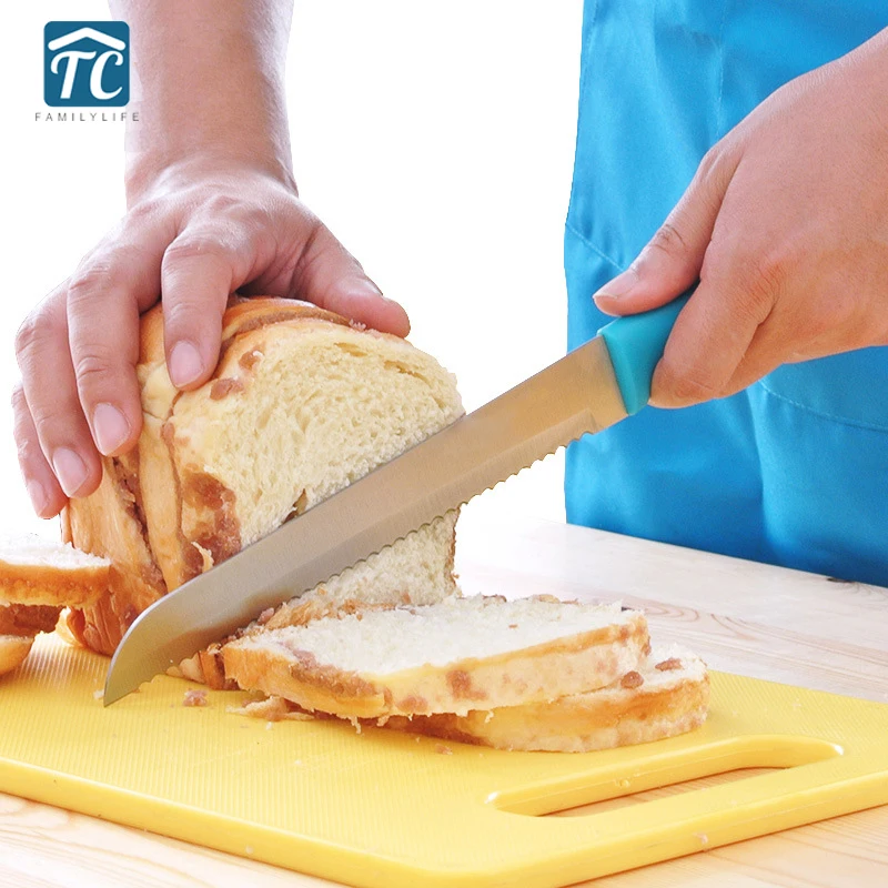 Bread Knife Stainless Steel Bread Knives Kitchen Knife Serrated Design