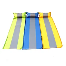 Самонадувающийся коврик для сна с подушкой легкий надувной коврик для кемпинга для походов на открытом воздухе для путешествий