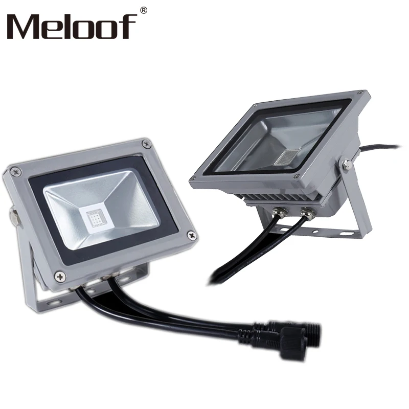 

DC24V 10W 20W 30W 50W RGB DMX LED flood light lamp outdoor LED floodlight support DMX512 control DMX512 Landscape Lamp