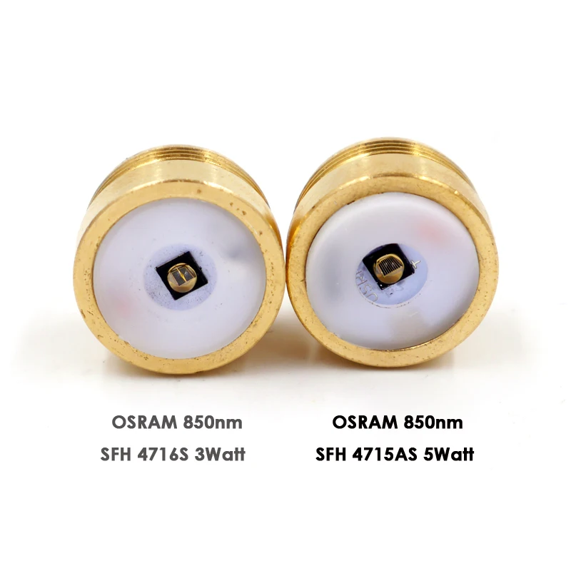 

HS-802 OSRAM 850nm SFH 4716S / SFH 4715AS IR Infrared 940nm drop in Pill Led Emitting Module For HS-802 Flashlight