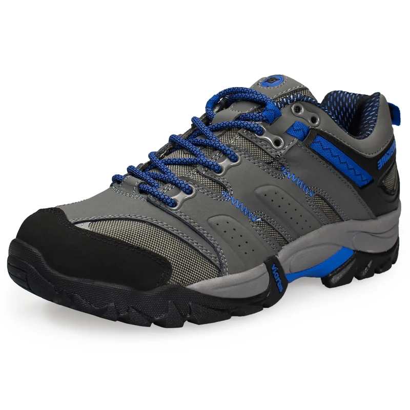 

Men's outdoor climbing hiking shoes true leather non-slip damping Wear resistant shoes