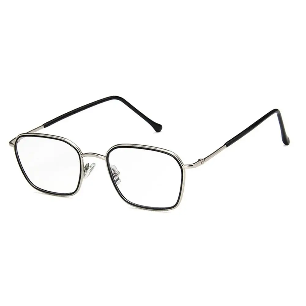 Настоящее Специальное предложение сплав Gafas очки унисекс стильная оправа для очков прямоугольник полное украшение по рецепту
