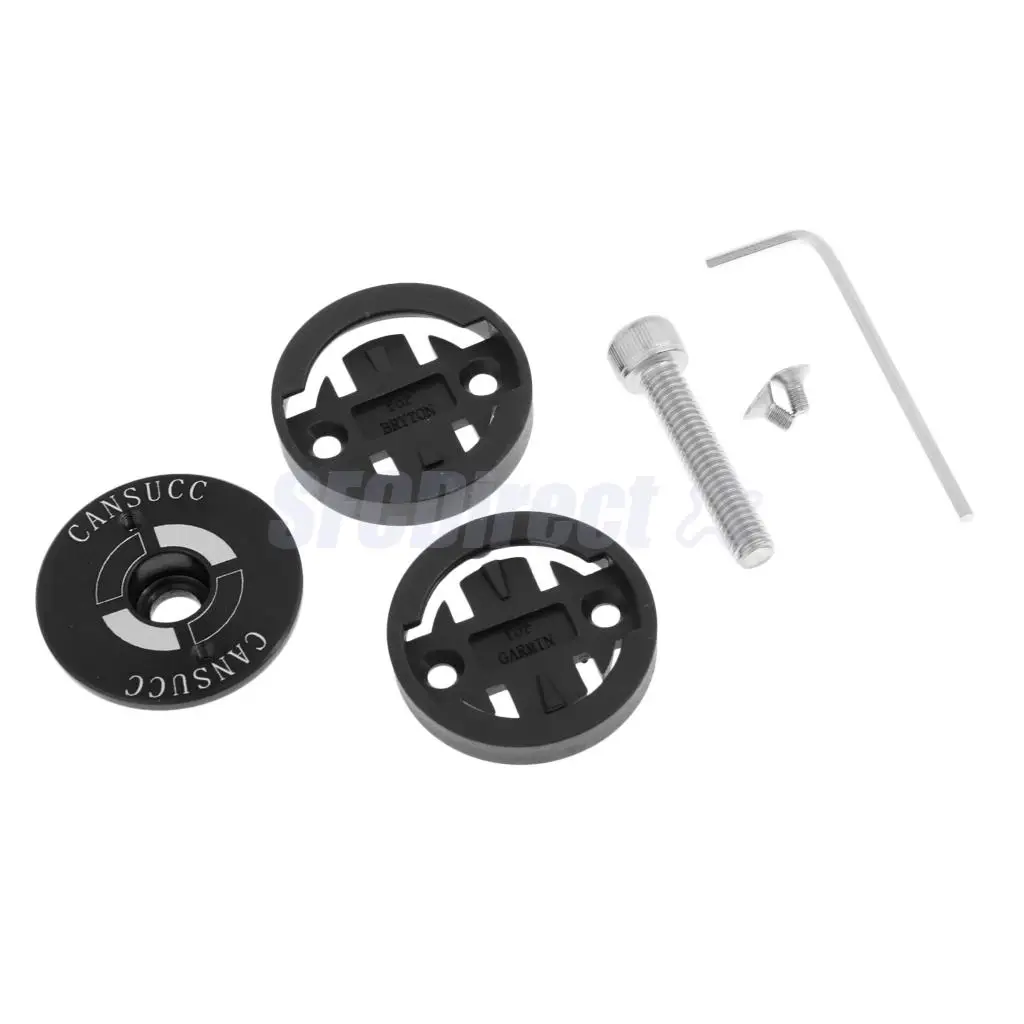 MTB Road Bike Computer GPS Mount Holder Cycling Bicycle Headset Stem Top Cap Mount Extension Bracket for GARMIN Bryton Camera