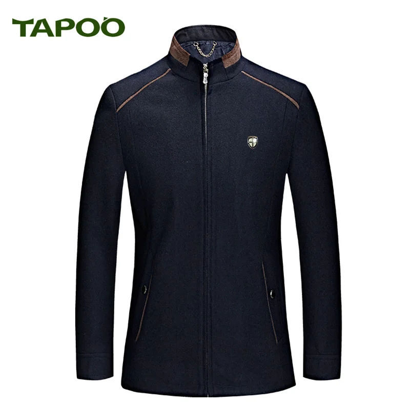 TAPOO 2017 brand men's autumn and winter new wool men's warm casual