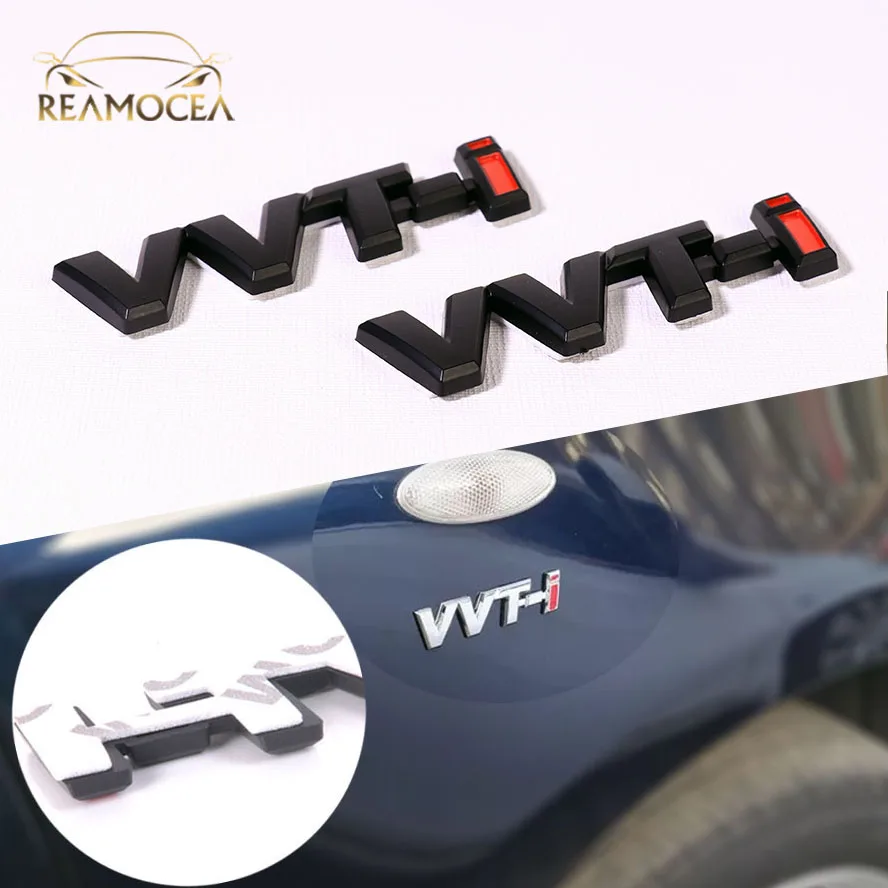 Reamocea 2 шт. ABS VVTI 3D логотип эмблема на крыло VVT-I Наклейка для Toyota Corolla Camry Highlander RAV 4 |