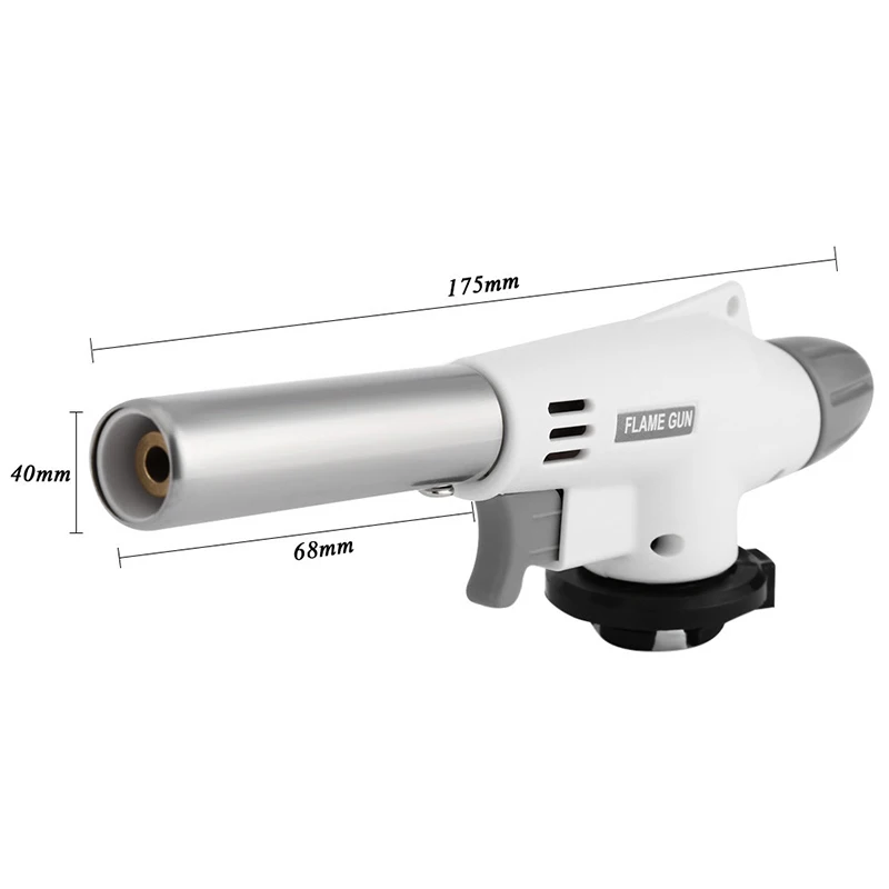 

Wind Fully Automatic Electronic Flame Gun Butane Burners Gas Adapter Torch Lighter Outdoor Stove Hiking Proof Waterproof Camping