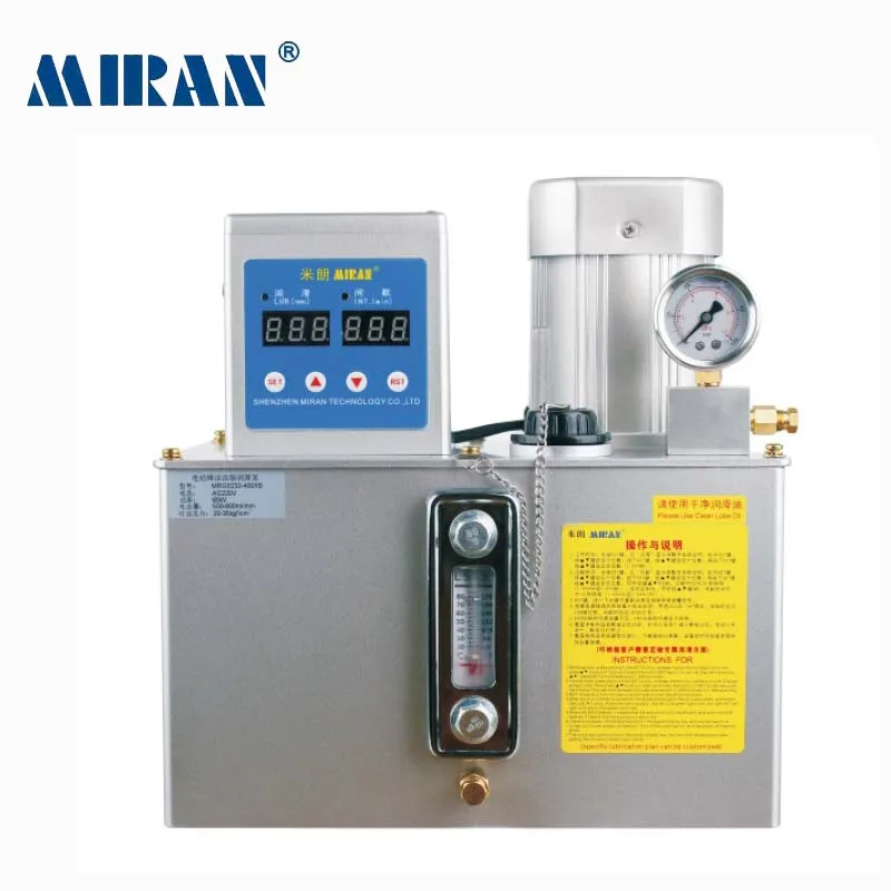 

MIRAN MRG-5232-400X 4L Grease Lubricating Pump With Dual-timer Digital Display Electric Lubrication Pump For Automatic Machine
