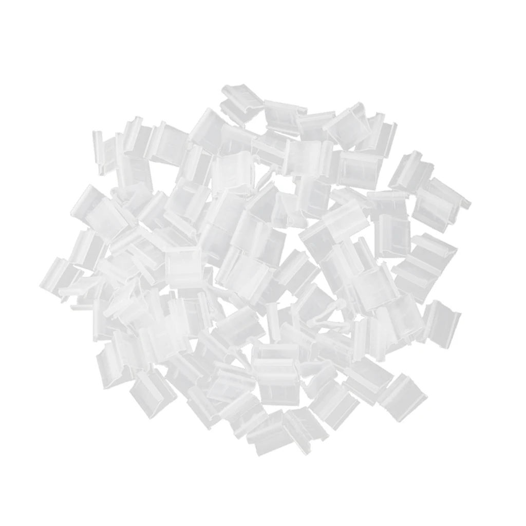 100pcs Auto Tie Balloons Clip For Helium Gas Air Balloons Sealing Quick Easy