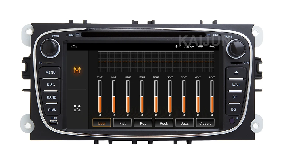 Discount IPS screen Android 8.1 Car DVD Multimedia Player GPS for Ford Mondeo Focus S/C Max Galaxy Kuga with wifi BT Stereo Radio 19