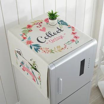 

Household Refrigerator Linen Dust Cover Sundry Storage Bag Home Organizer Merchandises Accessories Supplies 1pcs/lot FC121