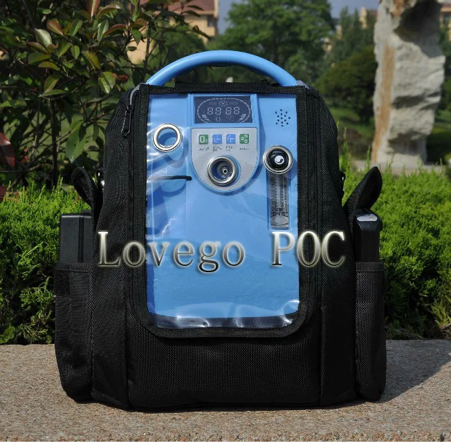 Lovego новейший медицинский портативный концентратор кислорода сочетается с двумя батареями для ХОБЛ Lovego новейший медицинский портативный концентратор кислорода сочетается с двумя батареями для ХОБЛ