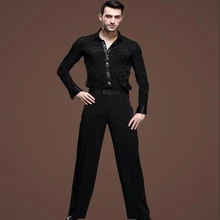 Мужские латинские леггинсы для танцев,, Мужские Танцевальные штаны, штаны для латинских танцев, тренировочные латиноамериканские брюки для мужчин