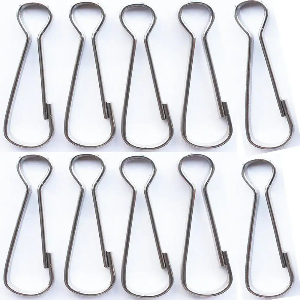 100 Pack Metal Gutter Hooks / Clips For Christmas Fairy & Icicle Lights