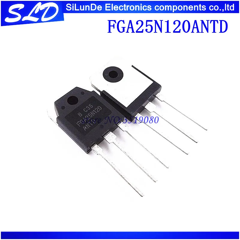 5 шт./лот FGA25N120ANTD FGA25N120 25N120 TO-3P 1200V NPT Trench IGBT FGA25N120ANTDTU | Электроника