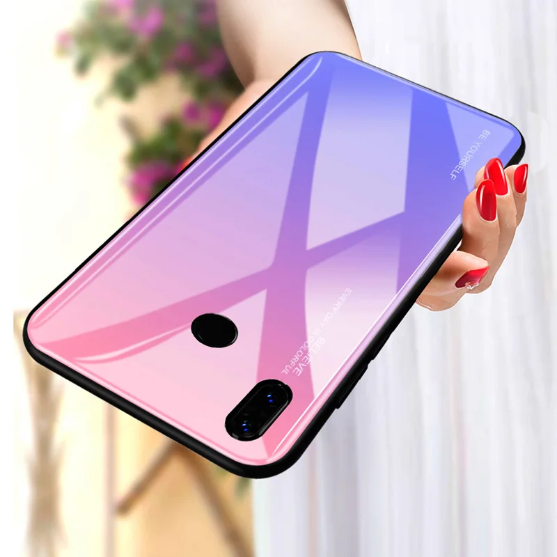 Glass Case For Xiaomi Redmi Note7 6 Pro  (12)