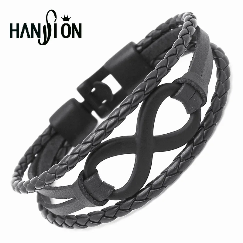 

Women Multilayer Charm Bracelet Skull Bracelet Men 8 Pracelets Love Pulsera Hombre Leather Bracelet Bijoux Homme