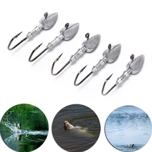 5 шт./лот свинцовые Крючки приманки из свинца крючки для головы 3,5 г 5 г 7 г 10 г 14 г 17 г 21 г+ рыболовные Крючки рыболовные снасти аксессуары