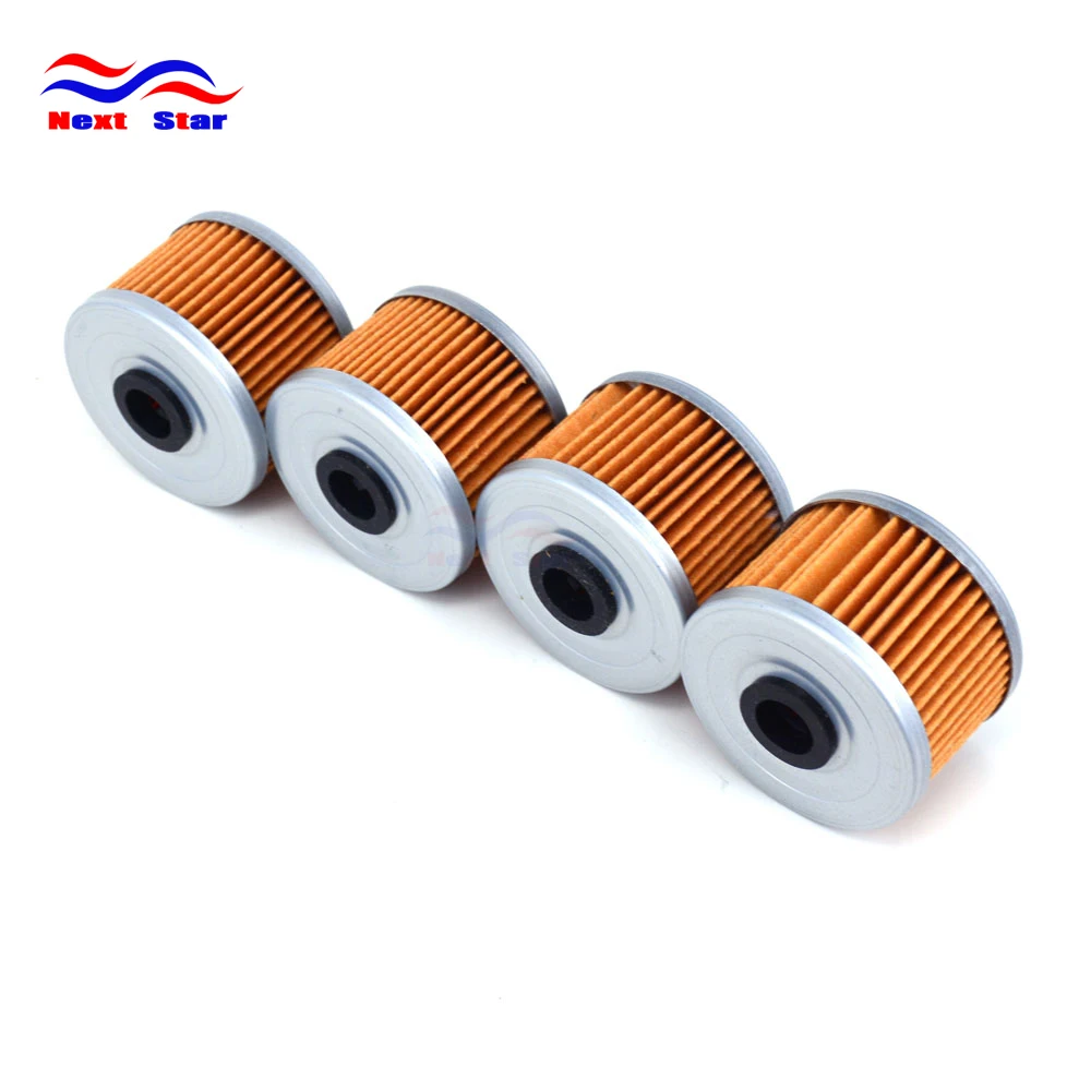 

4pcs Engine Oil Filter Cleaner For KAWASAKI KSR110 03-08 KL250 2000 2001 2002 2003 KLX 125 140 250 300 450 KLX250R KLX250S