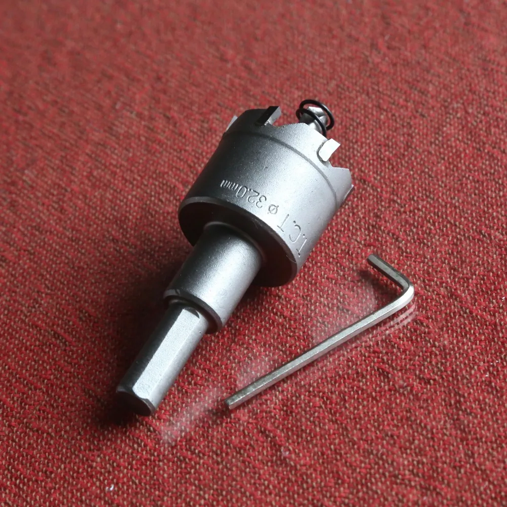 1pc 32*100*12mm TCT hole saw drill bits core bits for stainless steel