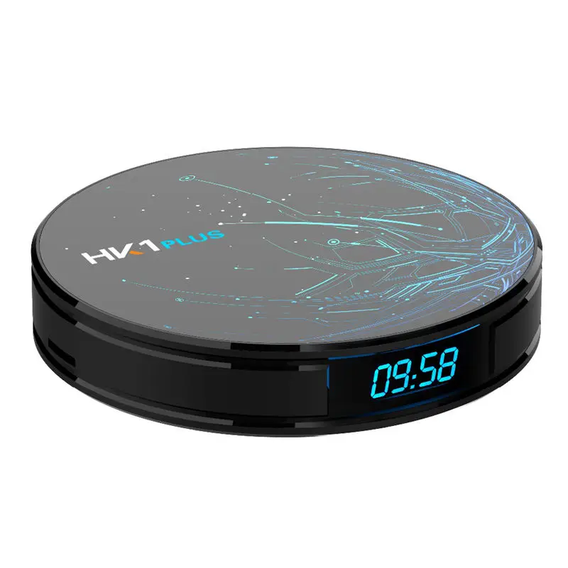 Hk1 Plus Smart Tv Box Android 8.1 Os S905X2 Quad Core Lpddr4 4Gb 32Gb 2.4G/5G Dual Wifi Usb3.0 Bt4.0 4K Hdr H.265 Tv Set Top B