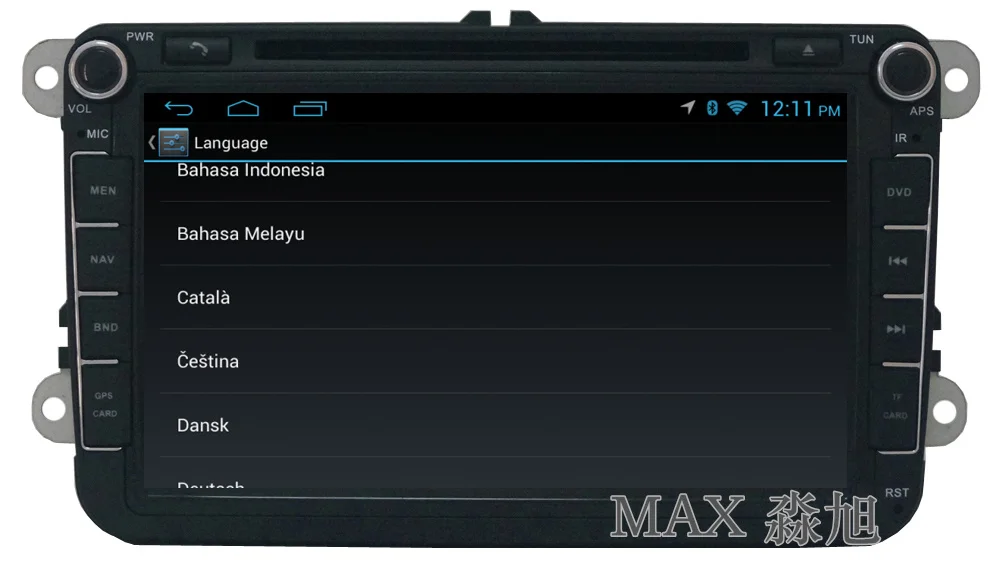 Top MAX Android GPS Navigation System map Car DVD Player for VW/Volkswagen/POLO/PASSAT/Golf/ Jetta/Tiguan Skoda/Octavia with bt swc 7