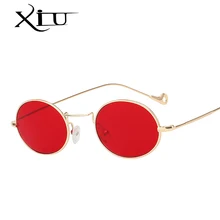 XIU, Овальные Солнцезащитные очки, для женщин, морской цвет, фирменный дизайн, солнцезащитные очки, модные женские очки, высокое качество, Oculos для женщин, UV400