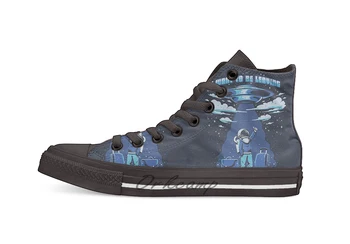 

I want to be leaving Novelty Design Casual Canvas Shoes Custom shoes Drop Shipping
