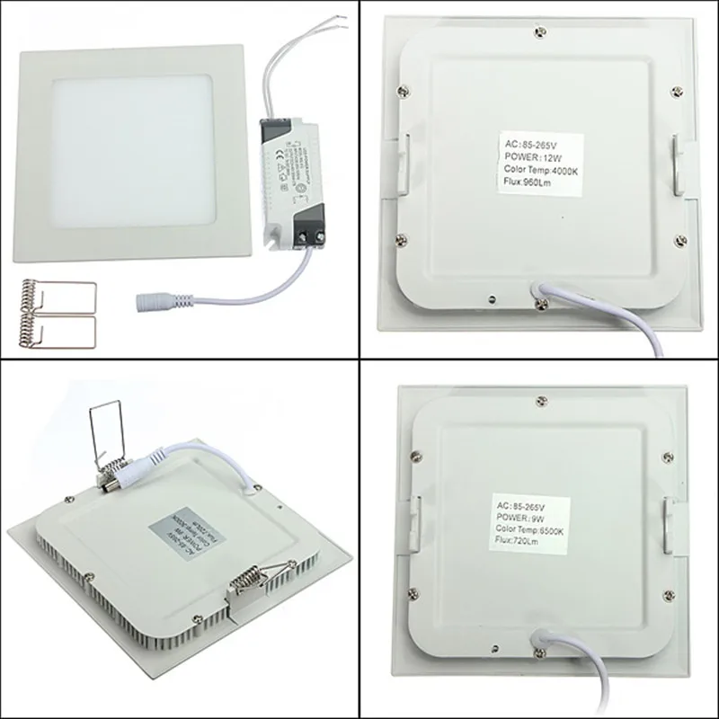 25 Вт Светодиодный светильник AC85-265V Встраиваемый светодиодный потолочный светильник с драйвером светодиодный светильник на панели теплый белый/натуральный белый/холодный белый 1 шт./лот