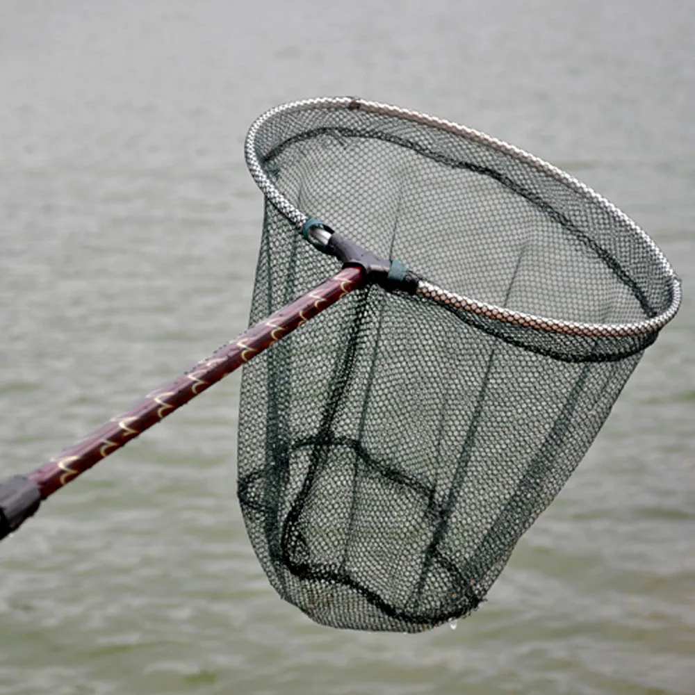 Телескопическая рыболовная сеть из алюминиевого сплава, складная рыболовная сеть для карпа и Удлиняющая Удочка с ручкой, рыболовная салазка, снасти 180 см