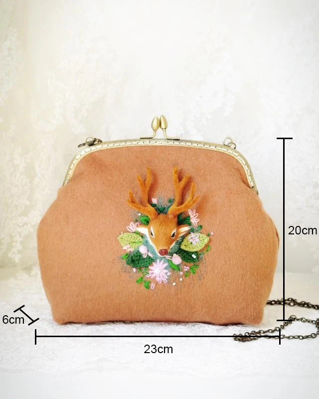High Quality kiss lock handbag