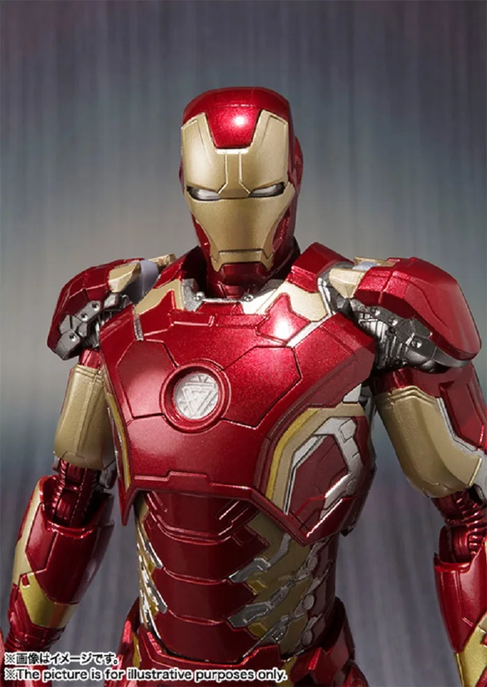 SHF Marvel Ironman 15cm Super Hero Avengers Iron man BJD Figure Model Toys 