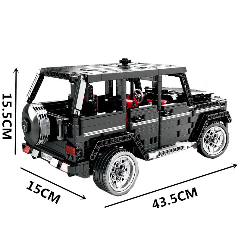 1343 шт. MOC-2425 G500 Technic Compatibie Legoings Строительные блоки Набор игрушек DIY Развивающие